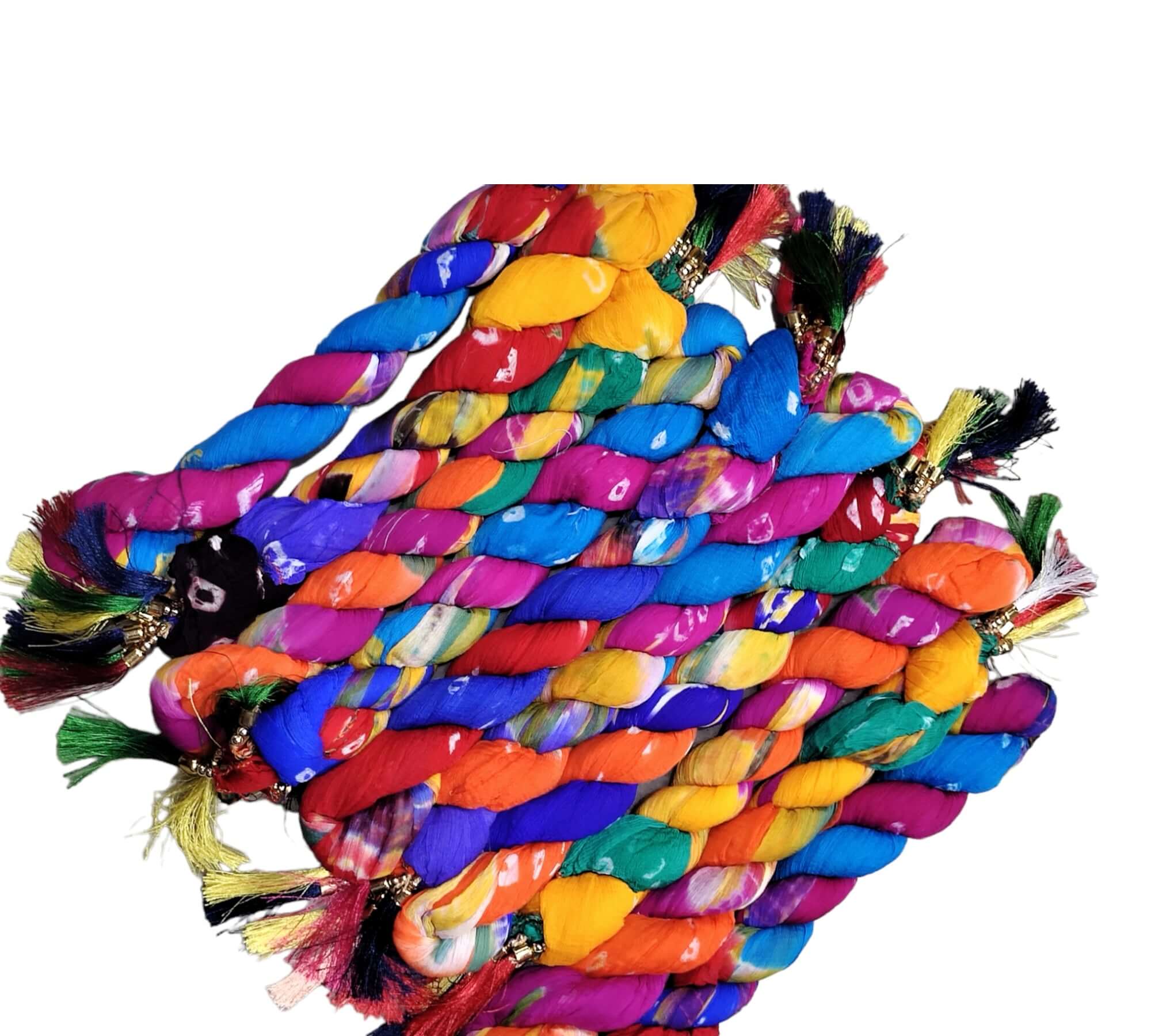 Handmade Tie-Dye Cotton Scarf | Boho Fashion Wrap